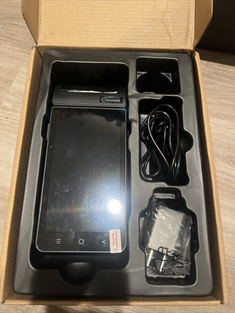 TEAMSable ATP-50 5.5" Handheld POS System with Printer and Card Reader