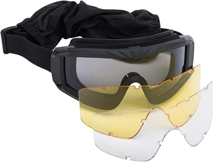 Evike - Matrix Tactical Systems ANSI-Rated Ultimate Protective Goggles (Black)