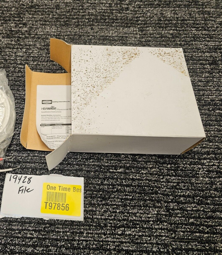 Hubbell WSPEMUNV Fixture Mount High Bay Occupancy Sensor End Mount