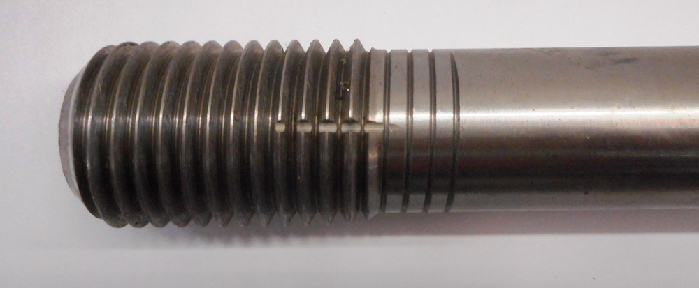 MACHINE SPINDLE 17-1/2" LONG, 1-3/16" DIAMETER SHAFT