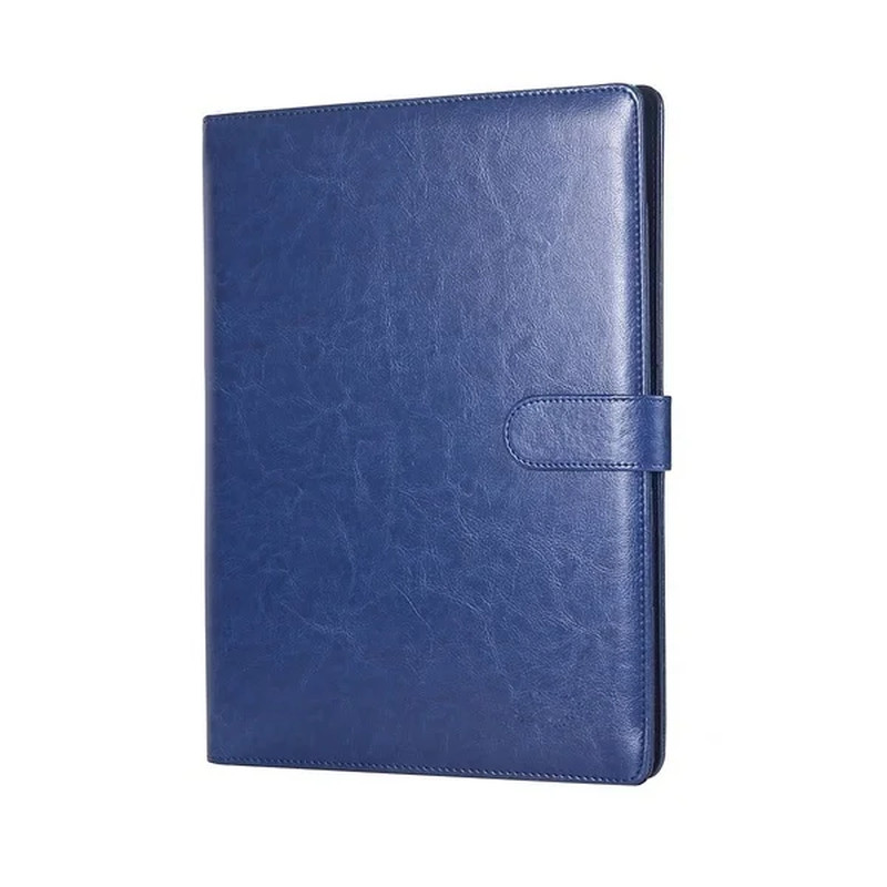 A4 Conference Folder Leather Business File Holder Multifunction Organizer