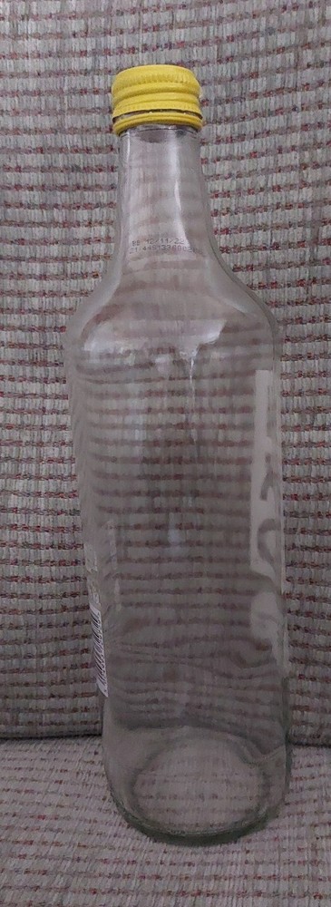 WKD Blue Empty Glass Bottle