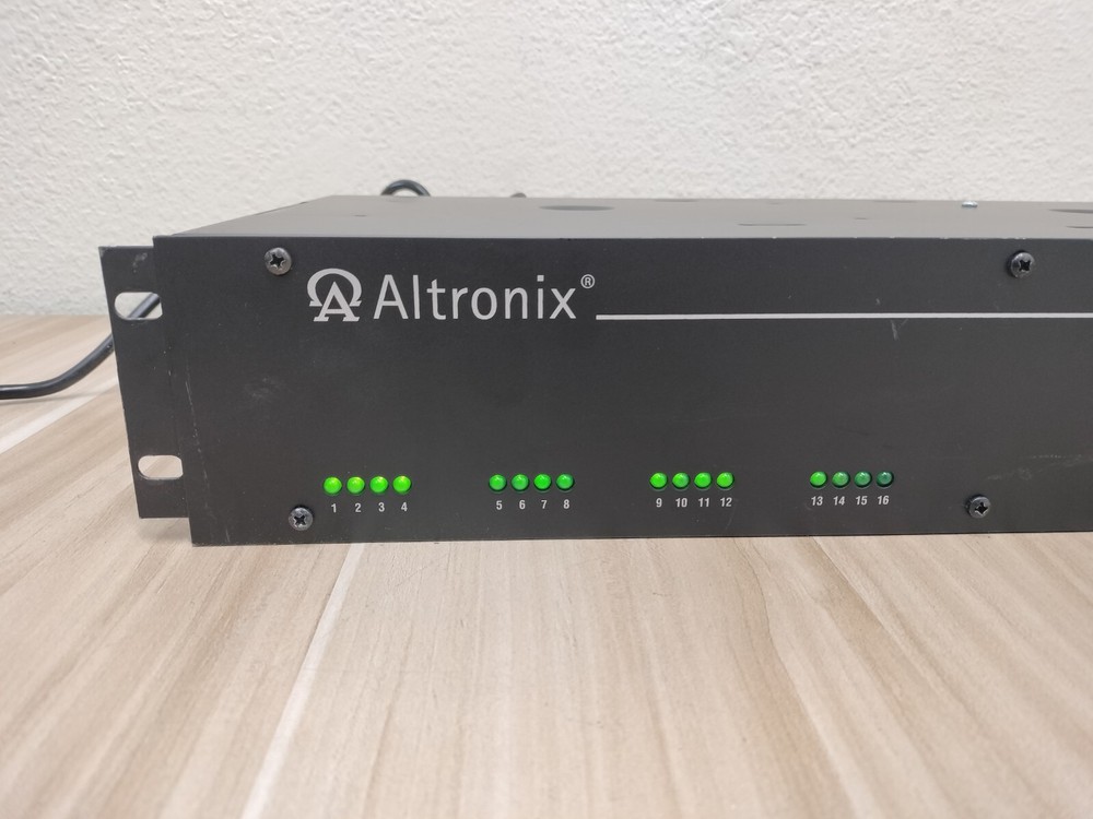 Altronix R2416ULCB Rack Mount CCTV Power Supply