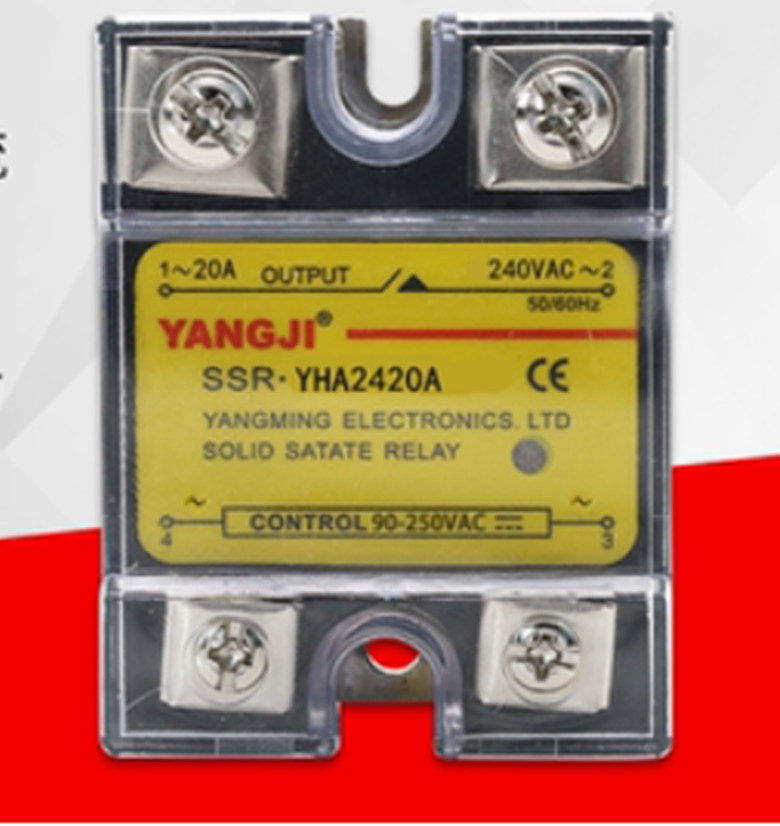 Single-phase Solid State Relay AC-AC AC Control AC YHA2420A 240VAC 20A