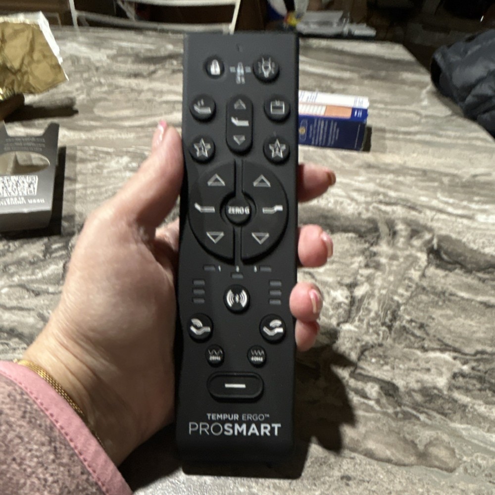 Tempur-Pedic Ergo PROSMART Wireless Remote Control MA017T for Adjustable Bed