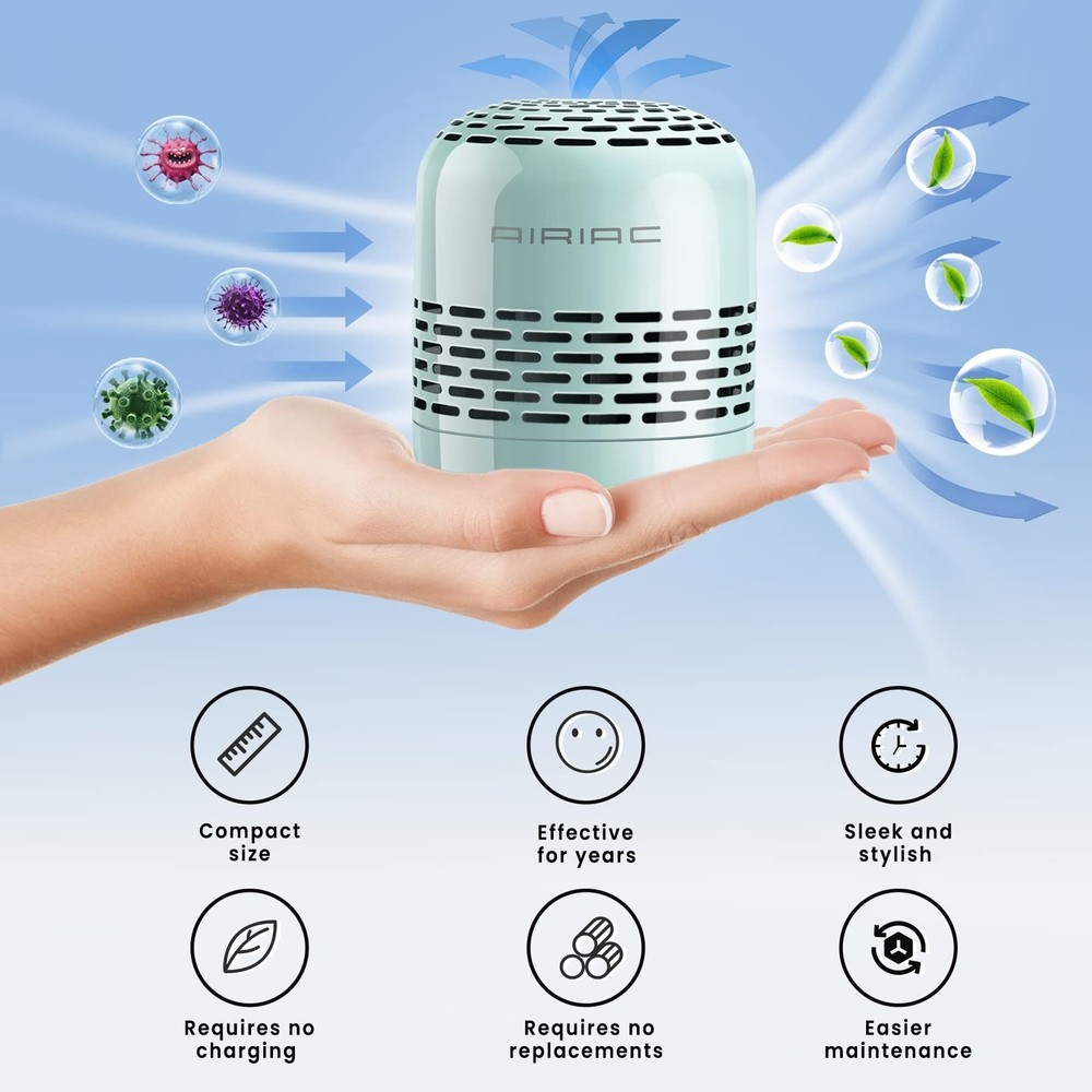Fridge Deodorizer,10-Year Refrigerator Deodorizer Odor Eliminator,Replaces Ba...
