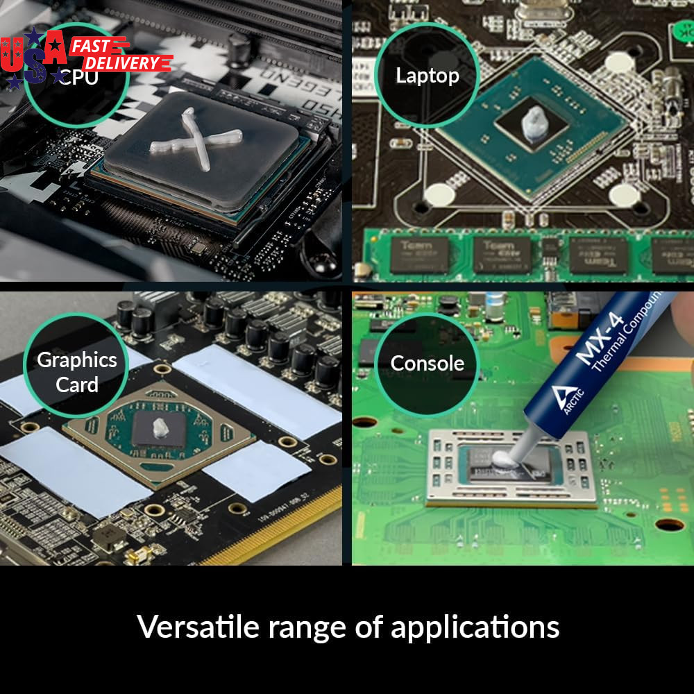 MX-4 (Incl. Spatula, 4 G) - Premium Performance Thermal Paste for All Processors