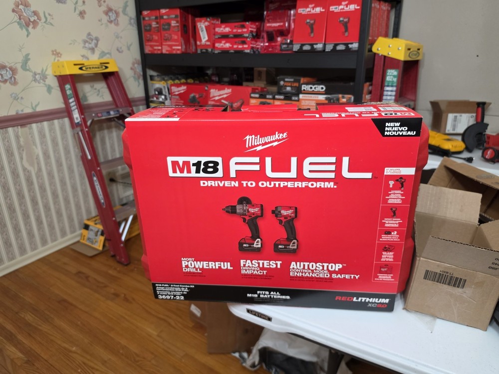 ​⭐⭐ Milwaukee M18 FUEL 2-Tool Combo Kit (3697-22) ⭐⭐