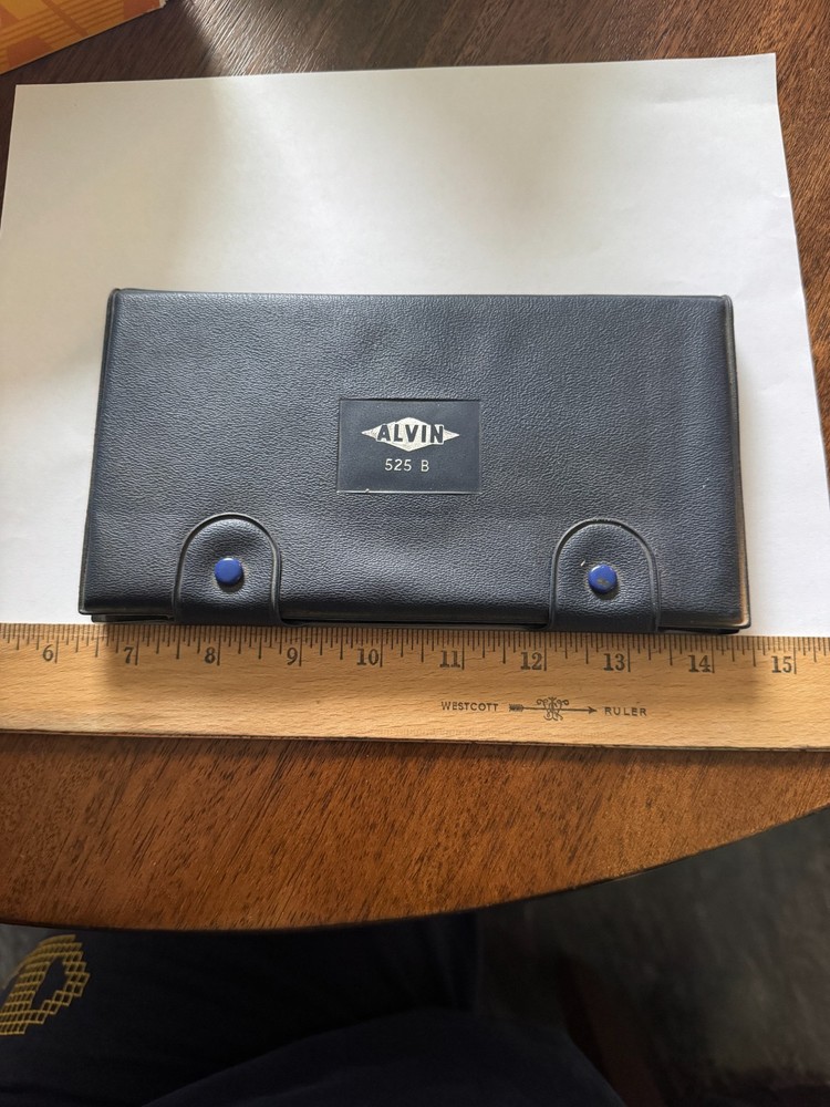 Vintage Alvin 525B Drafting Set