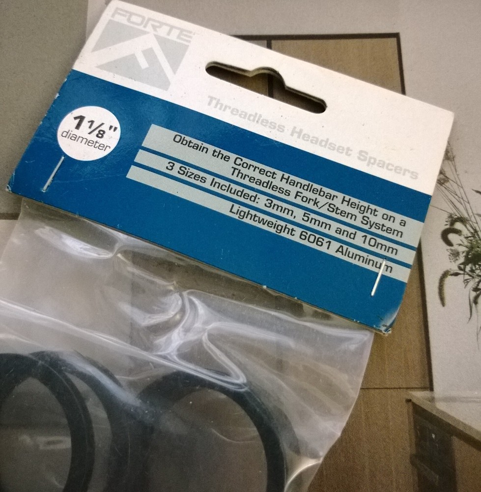 Forte Threadless Headset Spacers