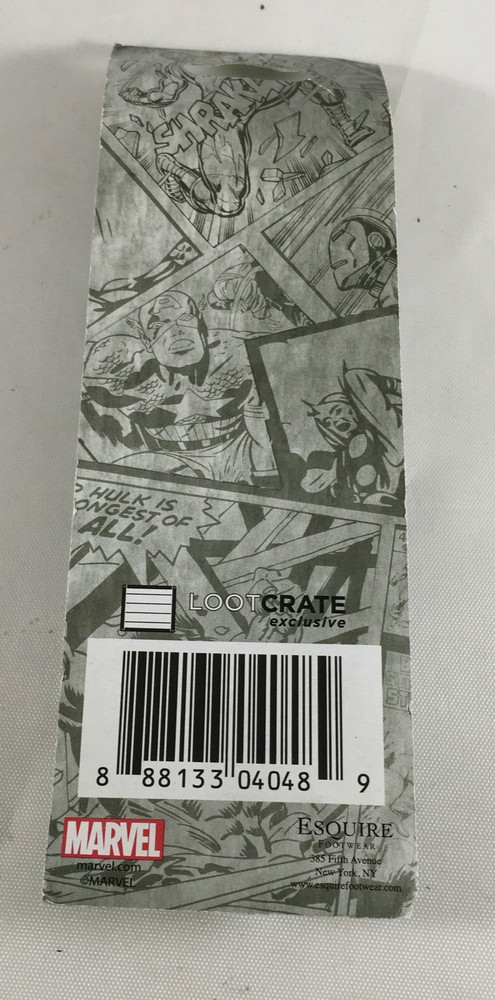 Marvel Comics Printed Shoe Laces Loot Crate Exclusive