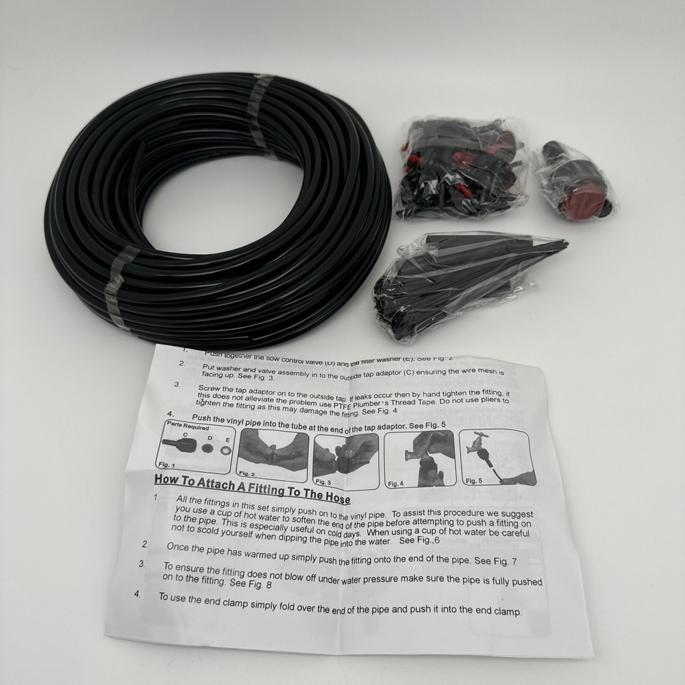 Micro Irrigation system Instruction black ….30