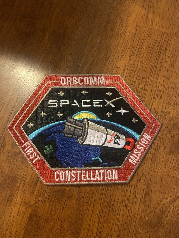SPACE X PATCH ORBCOMM OG2 MISSION 1 FALCON 9