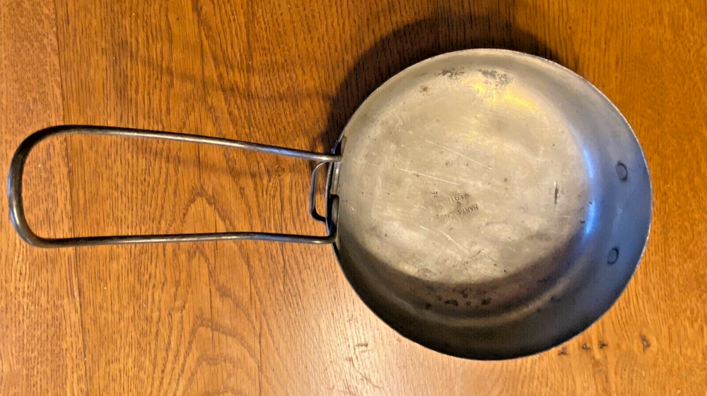 SCARCE ORIGINAL 1918 WW1 BRITISH MOUNTED TROOPS MESS TIN