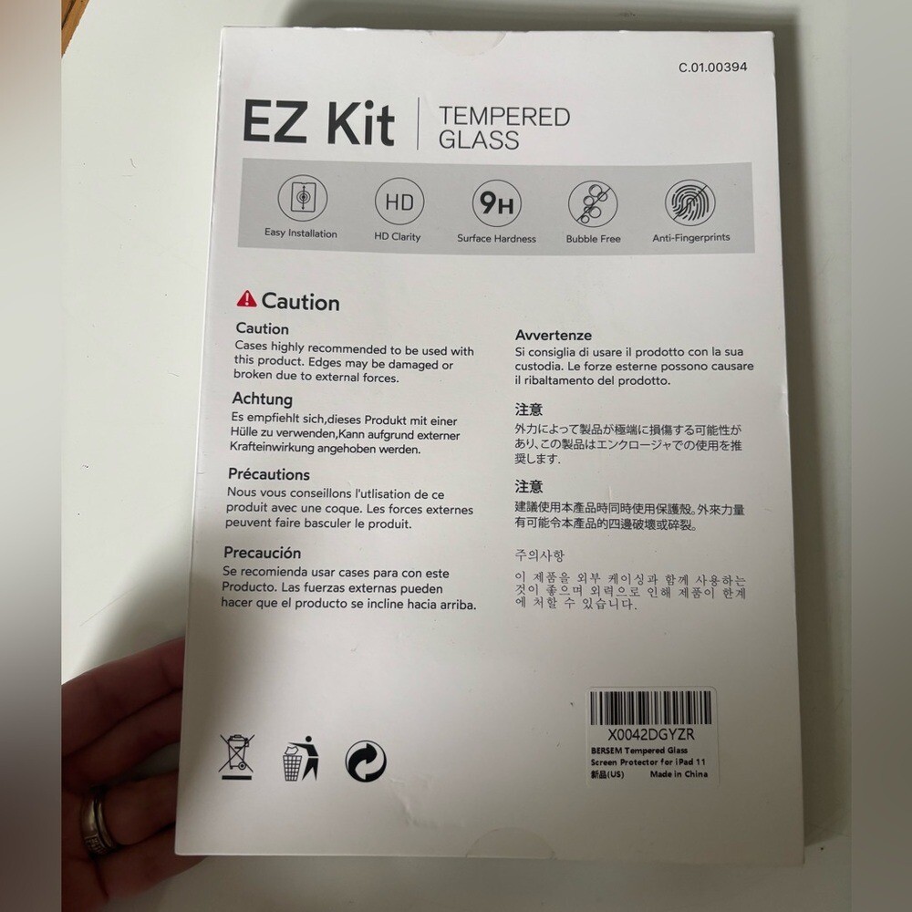 Bersem Align Master Screen Protector for iPad Pro 11 inch