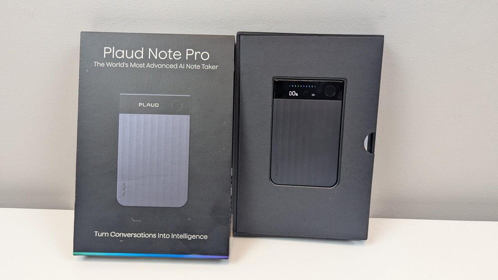 Plaud Note Pro Advanced AI Note Taker with Intelligent Conversation Features