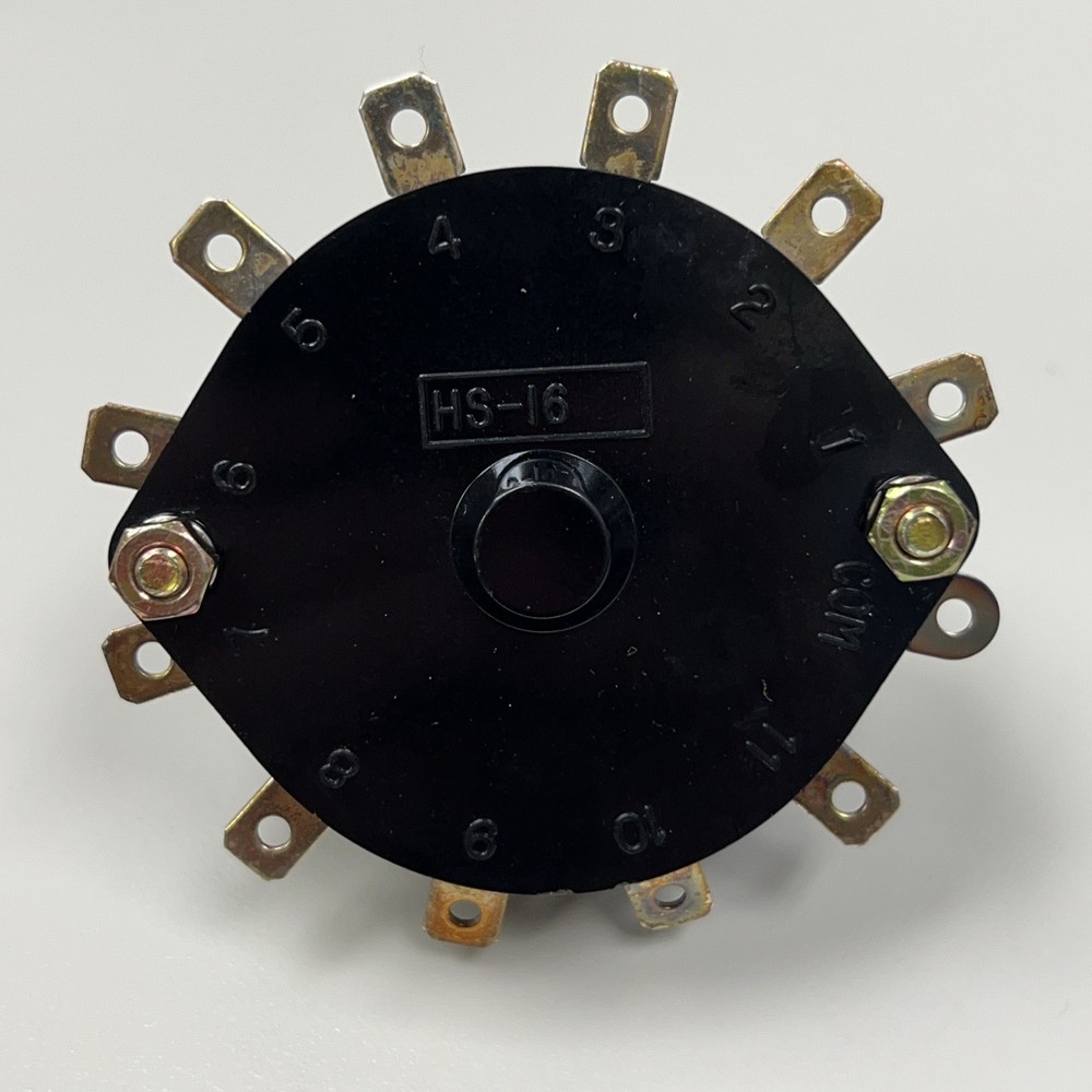 Nihon Kaiheiki HS-16-1 Rotary Switch 12A 125V