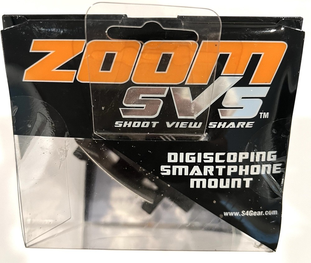 S4Gear ZOOM SVS DIGISCOPING SMARTPHONE MOUNT NEW