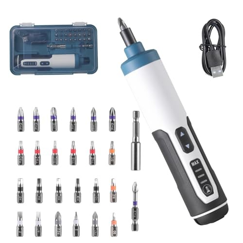 Electrical Tools – Compact Power Screwdriver Kit, Magnetic & Micro Screwdriver