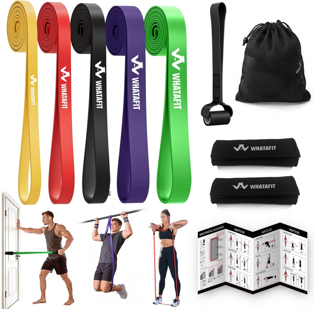 Resistance Bands,Pull up Assist Bands Set with Handles, Exercise & Workout Bands
