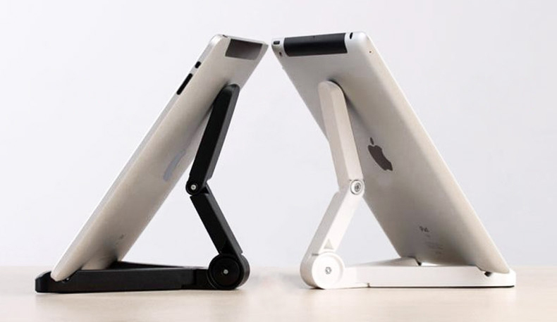 Portable Universal Tablet/ Cell Phone Fold-Up Stand Holder Adjustable & Foldable