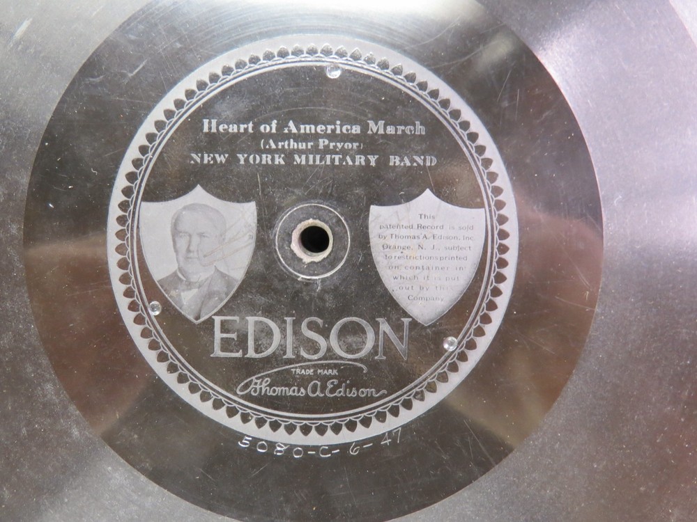 10 EDISON Diamond Disc Records