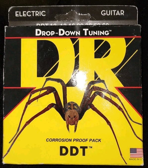DR Strings DDT-12 Drop-Down Tuning Electric Guitar Strings 12-60
