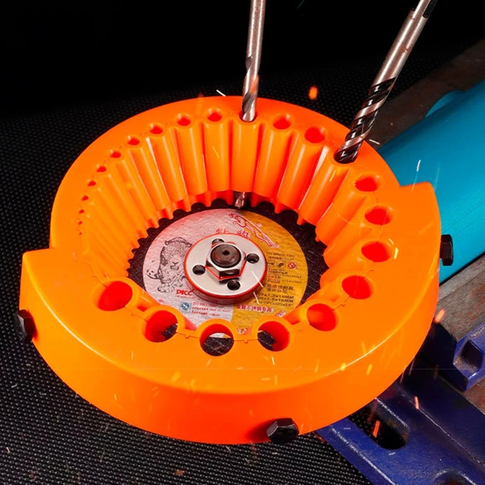 Angle Grinder Drill Bit Sharpener Tool for 2-13mm Bit Power Grinding Attachme US