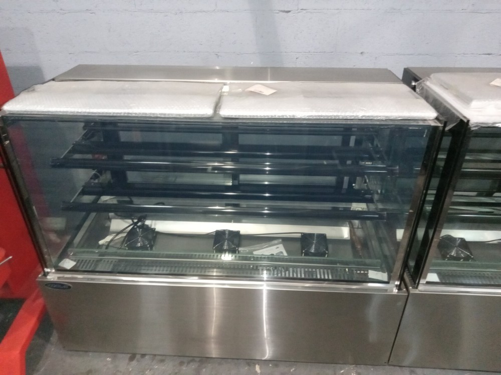 Kool-It - KBF-60 - Flat Glass Display Case