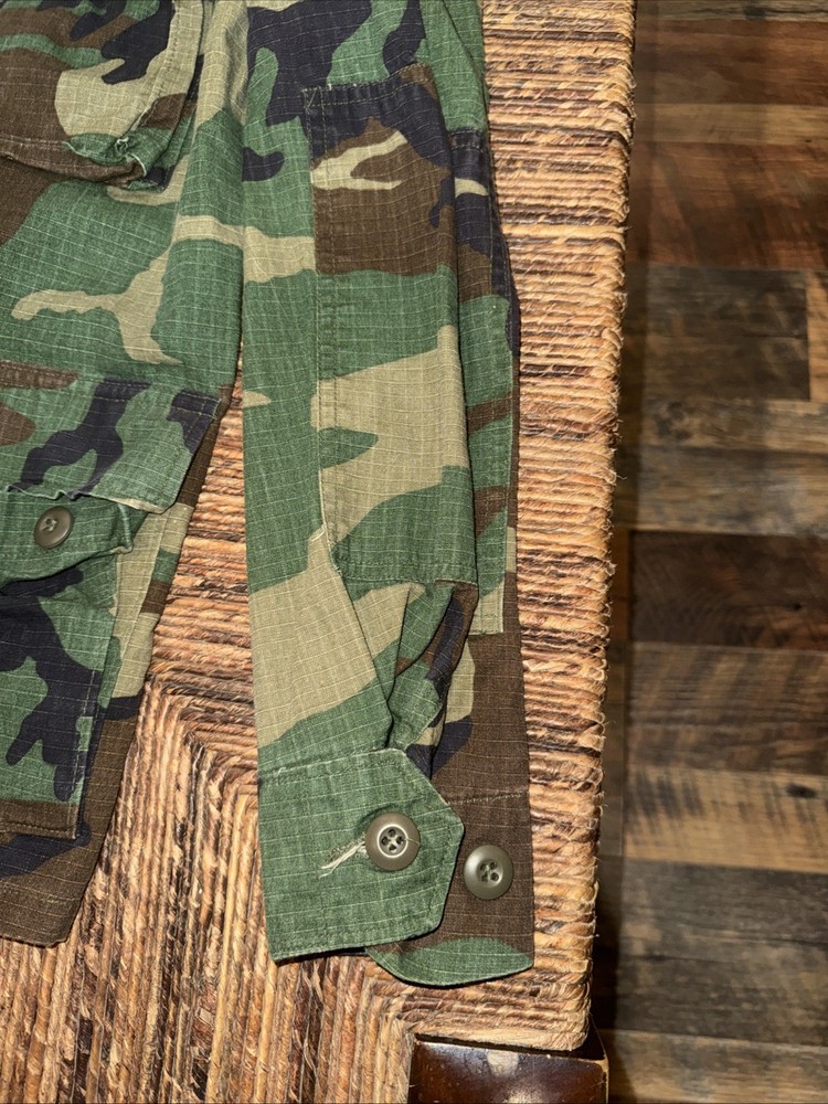 PROPPER Us Army Camouflage Jacket Regular small Ripstop Material Button Up