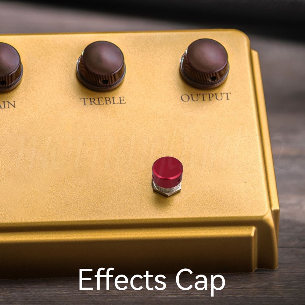 2x Effect Pedal Switch Topper Caps Suitable for Guitar Effects Pedals