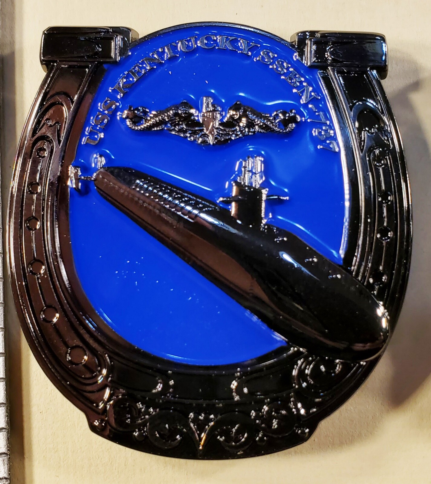 USS Kentucky SSBN-737 Submarine challenge Coin US Navy Challenge Coin O 2.0" 129