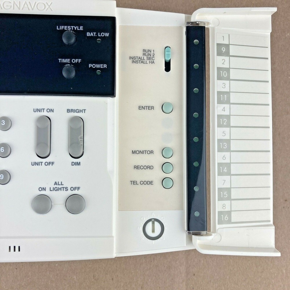 Magnavox Voice Dialer Communicator Security Console Control Panel LST104