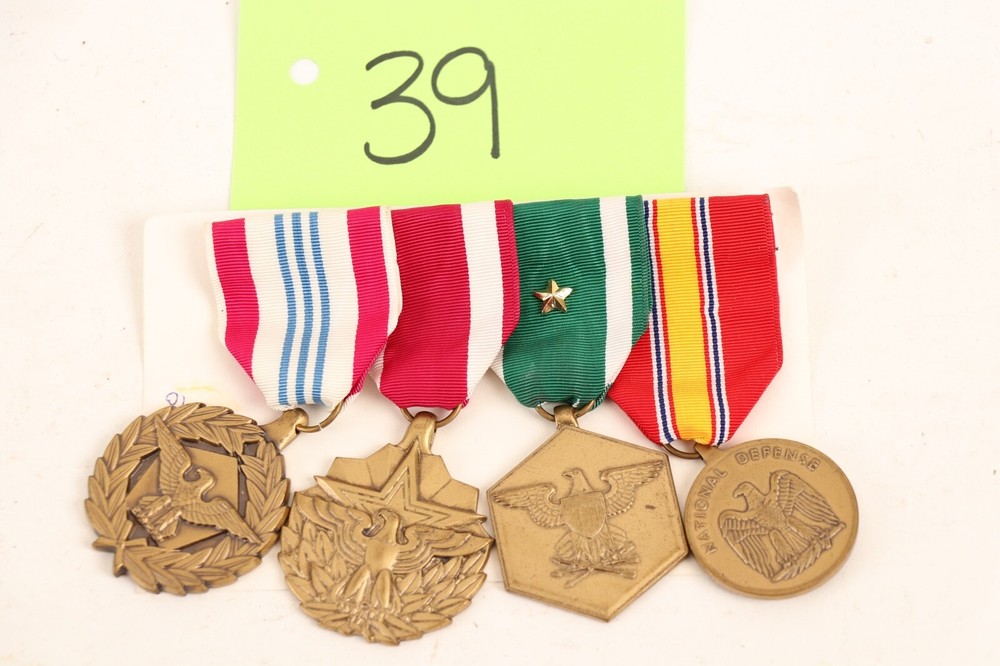 Original Global War on Terror Parade Mounted Medal Set