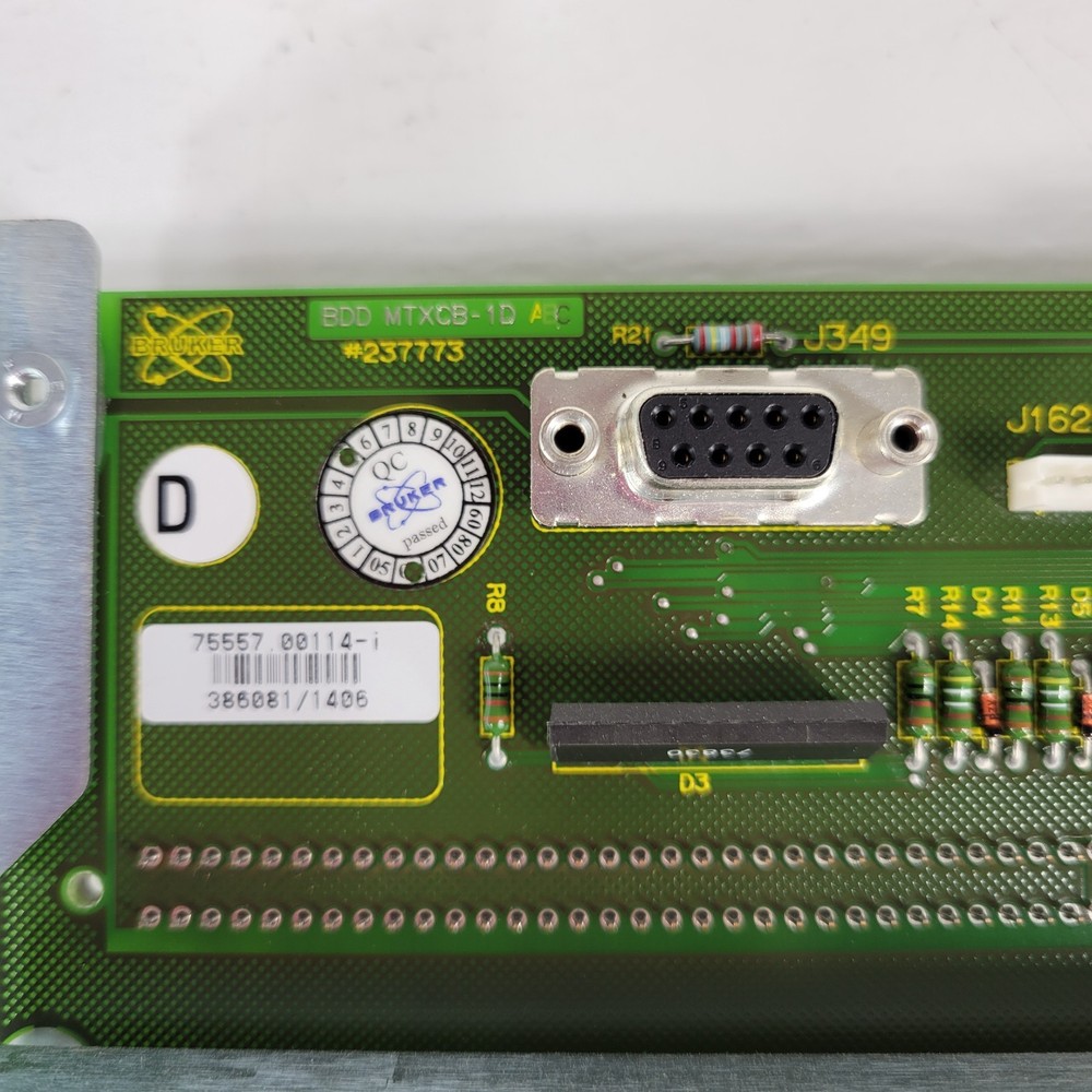 Bruker BDD MTXCB-1D Microflex Mass Spectrometer PCB Control Board LT/SH