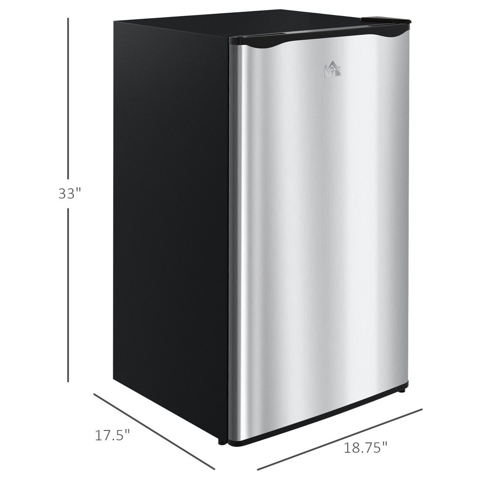 hOmeLabs Compact 3.0 Cu Ft Freestanding Locking Mini Freezer
