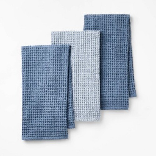 3pc Waffle Kitchen Towels - Figmint™