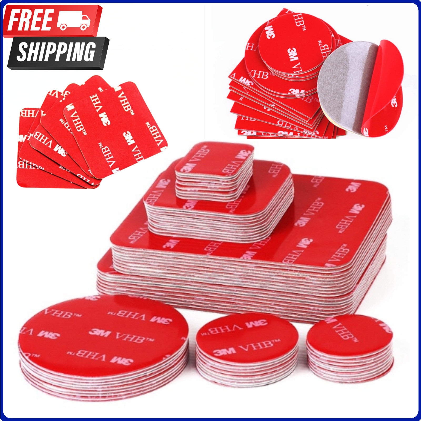 HEAVY DUTY 3M VHB DOUBLE SIDED Mounting Tape STRONG STICKY for Car Home Office