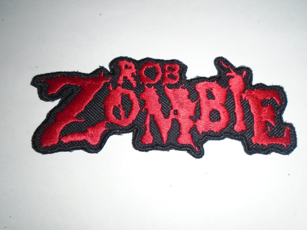 ROB ZOMBIE IRON ON EMBROIDERED PATCH