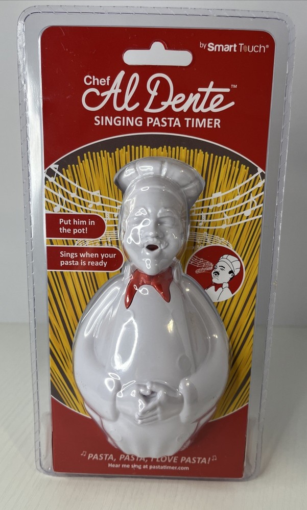 Chef Al Dente Singing Pasta Timer By Smart Touch PASTA01