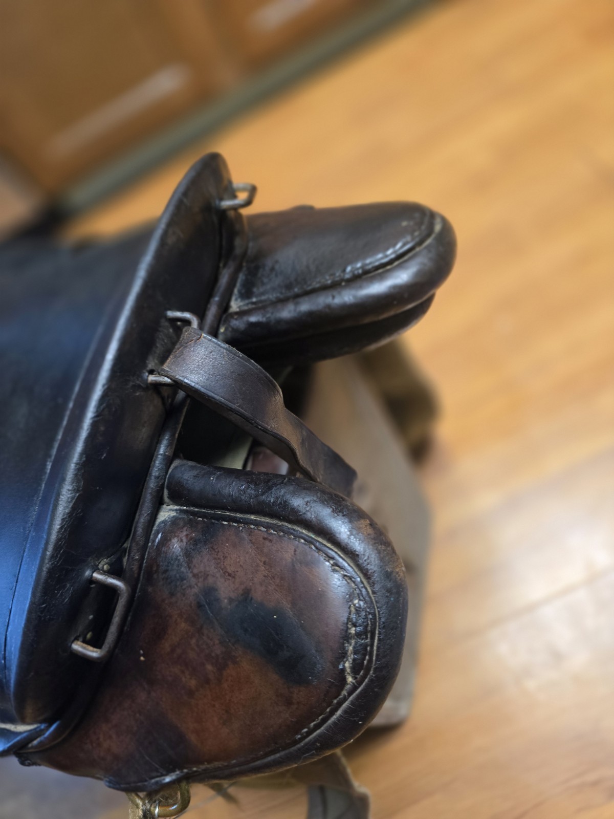 US Cavalry Training Saddle With Straps