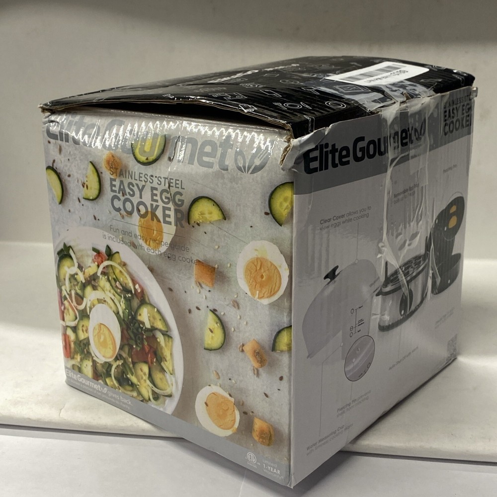 Elite Platinum Stainless Steel Automatic Eggs Cooker Steel Automatic