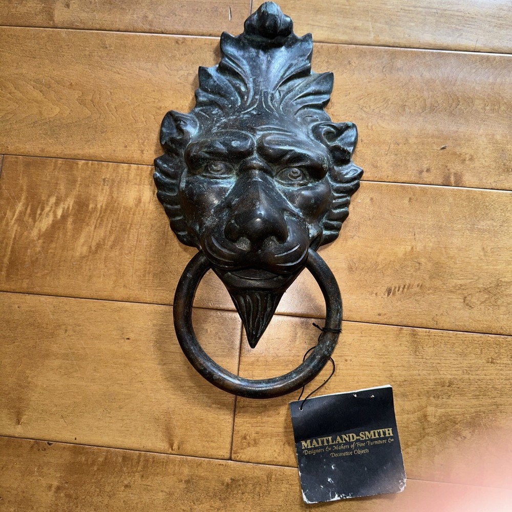 Maitland-Smith Bronze Door Knocker