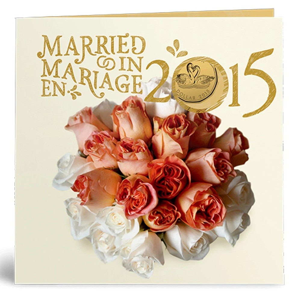Canada Married in 2015 Wedding Gift Set in Original RCM Packaging!!