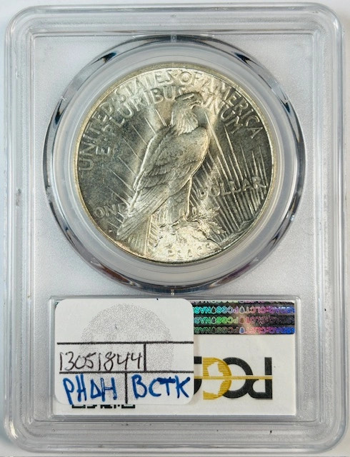 1927 D Peace Dollar PCGS MS-64