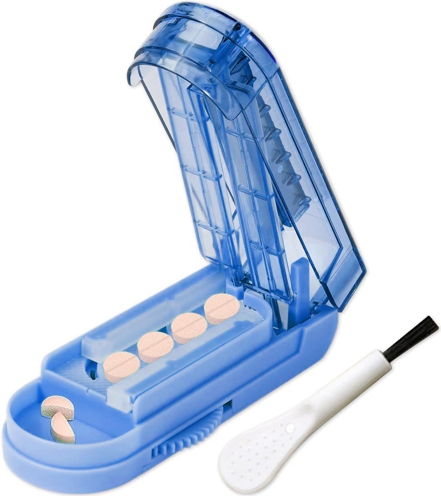 Precision Adjustable Pill Cutter for Small Pills