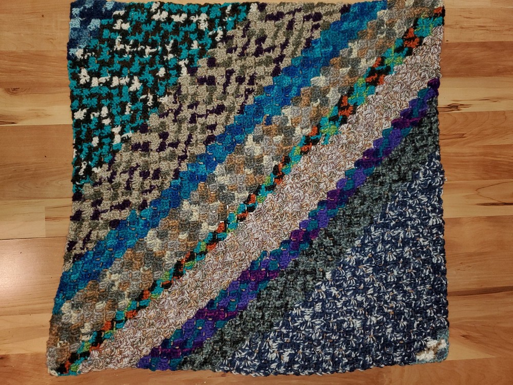 Handmade Crochet Throw Blanket
