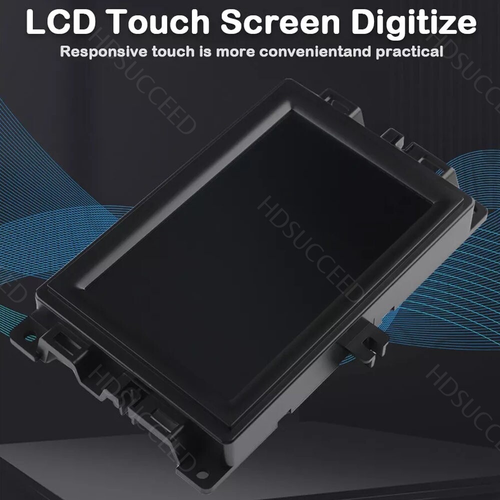 7" LCD Touch Screen w/ Frame For 2017-2020 Jeep Compass Radio Navigation Replace