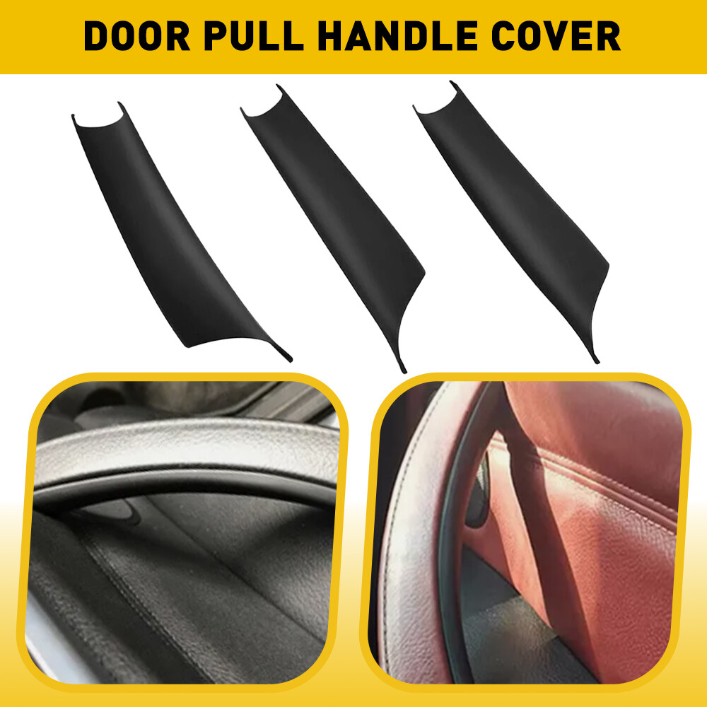 Inside Door Handle Panel Pull Trim Cover Kit For 2008-2013 BMW X5 E70 X6 E71 E72