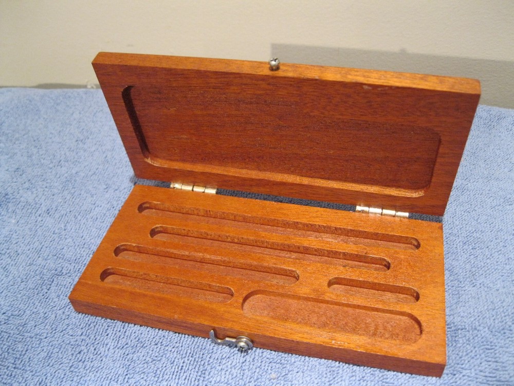 STARRETT STANDARD CASE ONLY FOR 1"-5" STARRETT MICROMETER STANDARDS